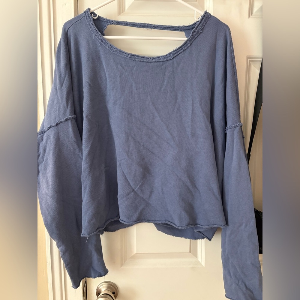 Aerie Keyhole Crewneck